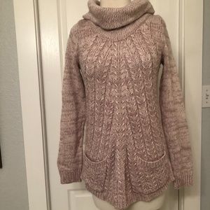 Anthopologie Guinevere Cabled Knit Sweater (Sz S)